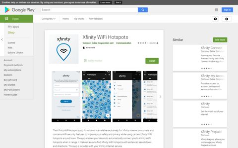 Xfinity WiFi Hotspots - Apps on Google Play