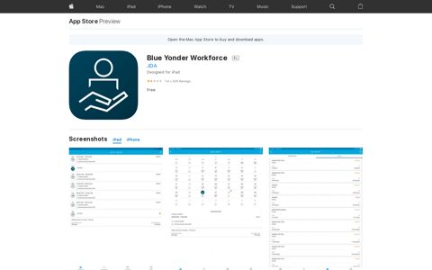 ‎Blue Yonder Workforce on the App Store