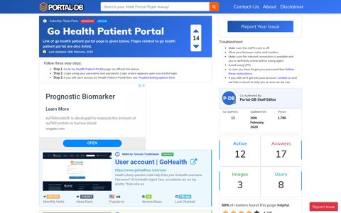 Go Health Patient Portal