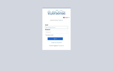 Eversense | Log in