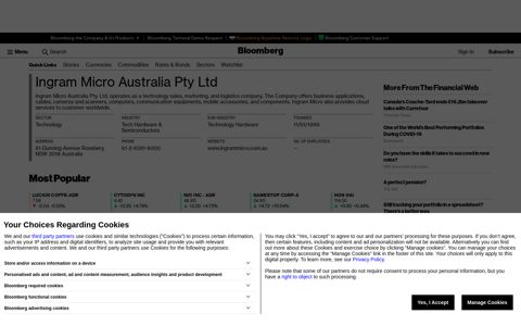 Ingram Micro Australia Pty Ltd - Company Profile and News ...