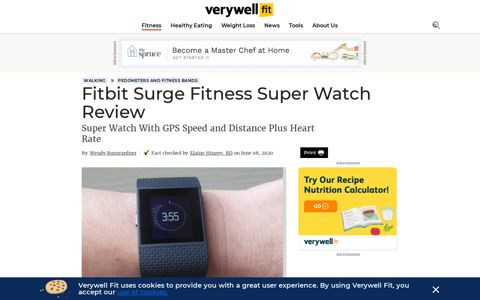 Fitbit Surge Fitness Super Watch Review - Verywell Fit
