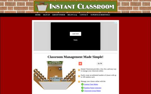 Instant Classroom - Super Teacher Tools