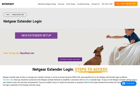 Netgear Extender Login - Mywifiext - Mywifiext.net