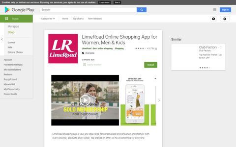 LimeRoad Online Shopping App for Women, Men & Kids ...