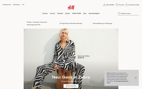 H&M: Fashion für Frauen, Männer und Kinder | H&M AT
