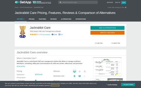 Jackrabbit Care Pricing, Features, Reviews & Comparison of ...
