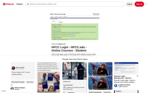 HFCC Login | Login, Online courses, Community college