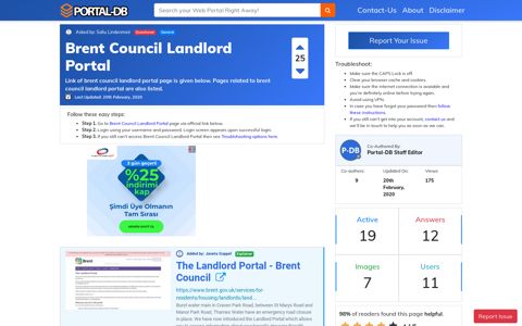 Brent Council Landlord Portal