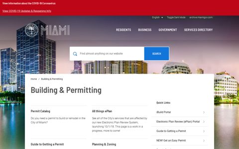 Building & Permitting - Miami