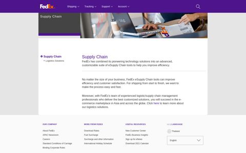 Supply Chain - FedEx