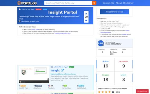 Insight Portal