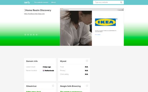toolbox.inter-ikea.com - Home Realm Discovery - Sur.ly