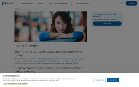 Retirement savings & investing for individuals | Principal