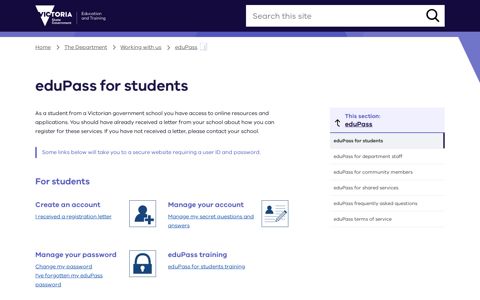 eduPass for students