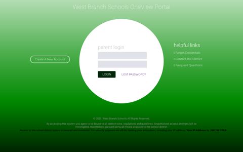 West Branch Schools Parent Portal
