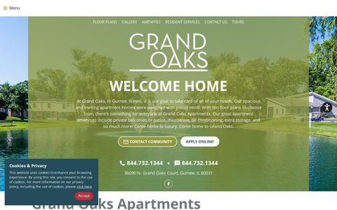 Grand Oaks Apartments, Greater Chicago Illinois