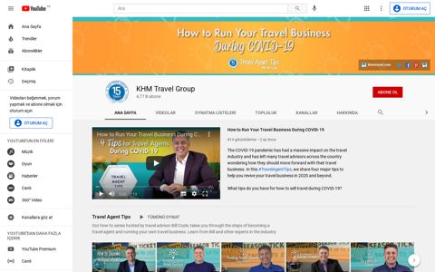 KHM Travel Group - YouTube