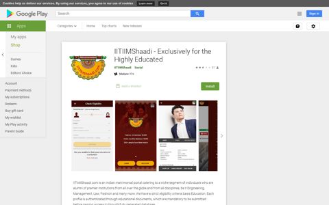 IITIIMShaadi - Exclusively for the Highly Educated - Apps on ...