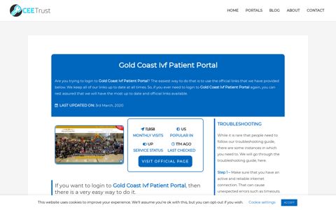 Gold Coast Ivf Patient Portal - Find Official Portal - CEE Trust