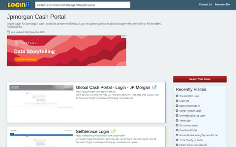 Jpmorgan Cash Portal - Loginii.com