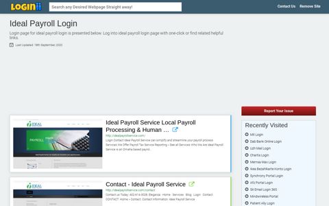 Ideal Payroll Login - Loginii.com