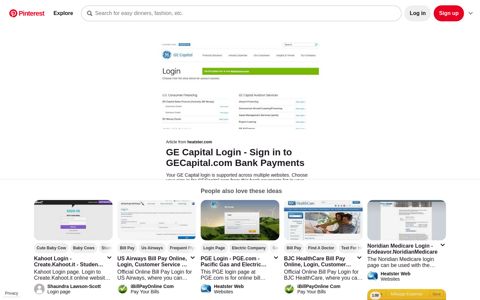 GE Capital Login - Sign in to GECapital.com Bank Payments ...