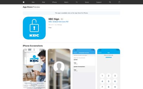 ‎KBC Sign on the App Store
