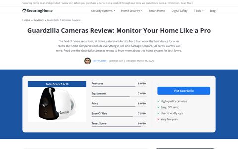 Guardzilla Security Cameras Review: Is it Safe, or Can it be ...