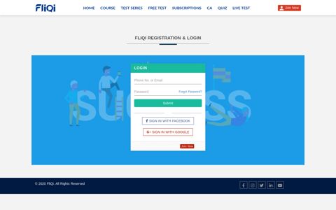 Fliqi Registration & Login
