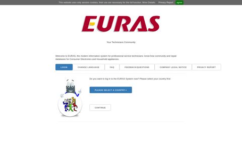 EURAS Repair Tips databases - the technicians community