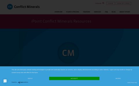 iPCMP Resources - iPoint Conflict Minerals