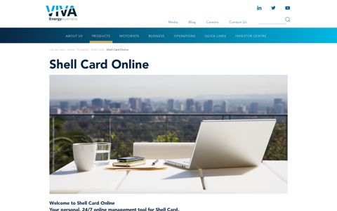 Shell Card Online - Viva Energy Australia
