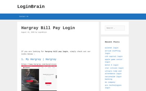hargray bill pay login - LoginBrain