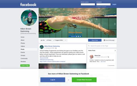 Hilton Brown Swimming - Posts | Facebook