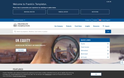 Franklin Templeton: Mutual Funds | ETFs | Investments