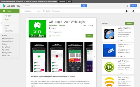 WiFi Login - Auto Web Login - Apps on Google Play