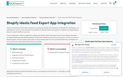 Shopify idealo Feed Export App Integration Package Starting At $49