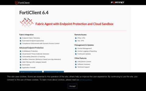FortiClient VPN - Forticlient - Next Generation Endpoint ...