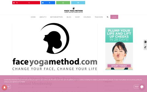 Face Yoga Method Membership Site - A Virtual Tour