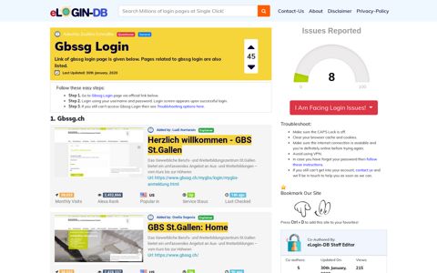 Gbssg Login - A database full of login pages from all over the ...