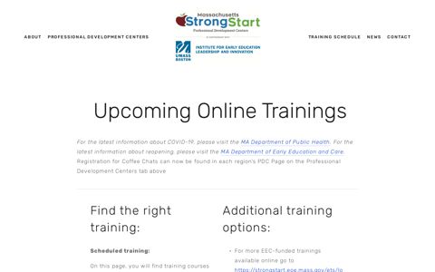 Online Courses — StrongStart