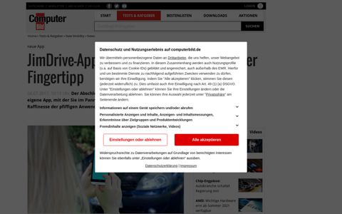 JimDrive: Pannenhilfe per App - COMPUTER BILD