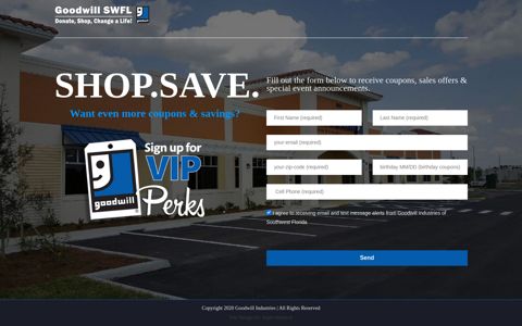 Goodwill VIP Perks | Sign Up for Great Savings