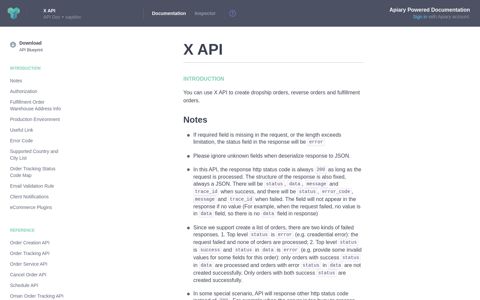 Fetchr API - Apiary