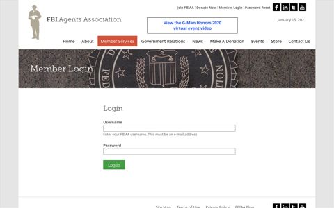 FBIAA | Login - FBI Agents Association
