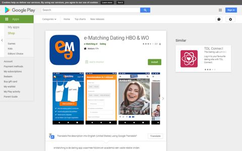 e-Matching Dating HBO & WO - Apps on Google Play