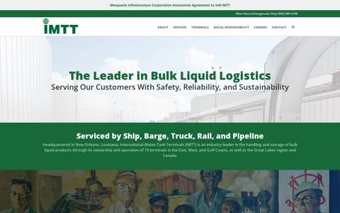 IMTT: Bulk Liquid Storage Home