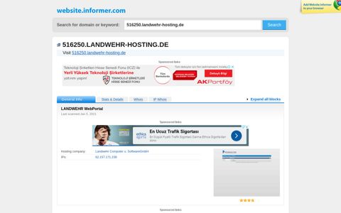 516250.landwehr-hosting.de at WI. LANDWEHR WebPortal