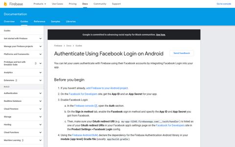 Authenticate Using Facebook Login on Android | Firebase